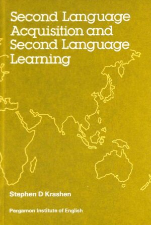Stephen Krashen´s first book about second language acquisition